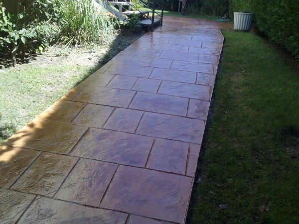 hormigon impreso jardines Hormigon Impreso Jardines