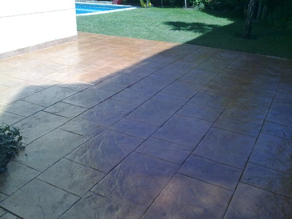 hormigon impreso jardines Hormigon Impreso Jardines